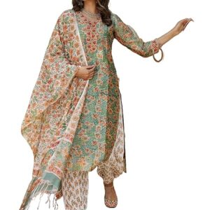 cotton blend women kurta set: where tradition meets trend